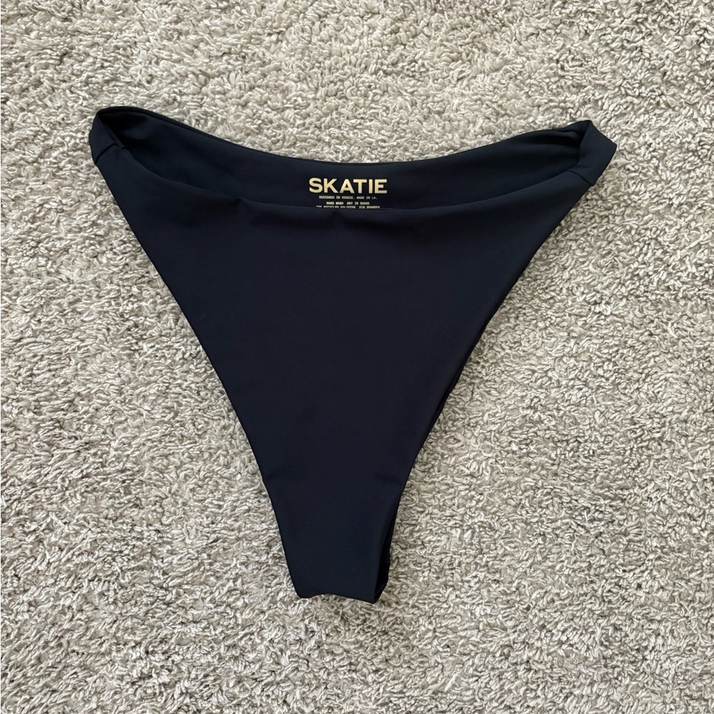 Skatie Black Bikini Bottom